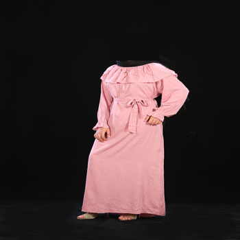 پیراهن زنانه یقه گرد با شناسه g108